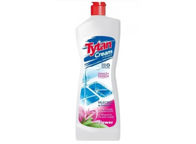 Молочко для чистки и мытья Tytan 900 мл (цветочное) (97-516)